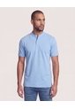 Polo Cuello Mao Regular  Para Hombre Azul Ostu de Ostu