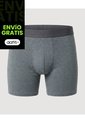 Bóxer Medio Básico De Confort  Para Hombre Negro Ostu de Ostu