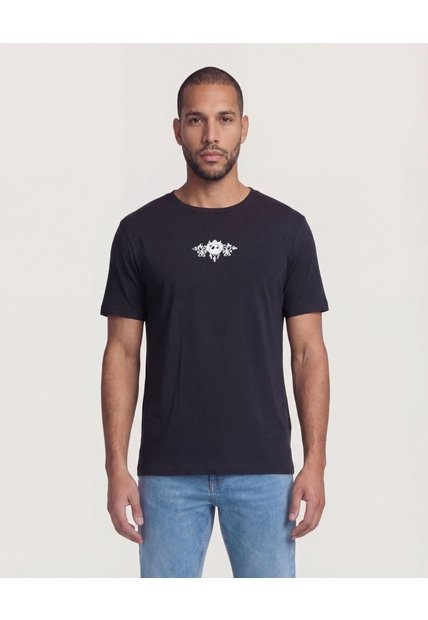 Camiseta Disney Jack Skeleton  Para Hombre Negro Ostu