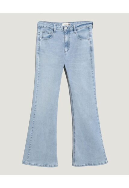 Jean  Para Mujer Skinny Flare Color Azul Marca Ostu #40169475