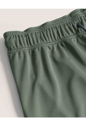 Bermuda Para Hombre Deportiva Medio Color Verde Marca Ostu #60100463