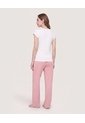 Pijama Manga Murciélago Con Pantalón Largo  Para Mujer Rosa Ostu de Ostu