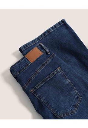 Jean Para Mujer Straight Color Azul Marca Ostu #40169122