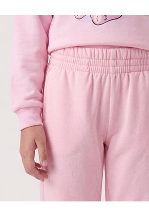 Jogger Básico Para Niña  Infantil Niña Rosa Ostu