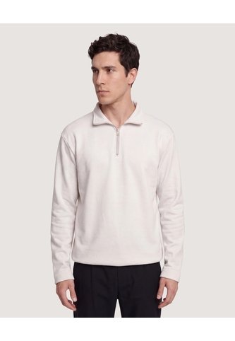 Buzo Half Zip  Para Hombre Camel Ostu Ostu