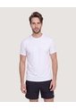 Camiseta Deportiva Lisa  Para Hombre Blanco Ostu de Ostu