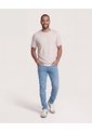 Jean Skinny Tono Claro  Para Hombre Azul Ostu de Ostu