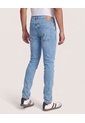 Jean Skinny Tono Claro  Para Hombre Azul Ostu de Ostu