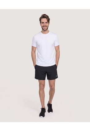 Camiseta Deportiva Lisa Para Hombre Blanco Ostu