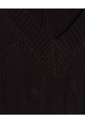 Saco Para Mujer Cuello V Color Negro Marca Ostu #40330086