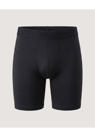 Boxer Largo Unicolor  Para Hombre Negro Ostu Ostu