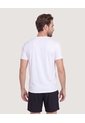 Camiseta Deportiva Lisa  Para Hombre Blanco Ostu de Ostu