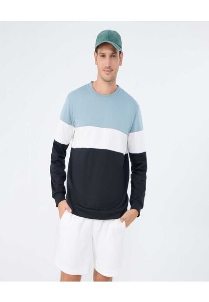 Buzo Para Hombre Cuello Redondo Color Verde  Marca Ostu #60060497