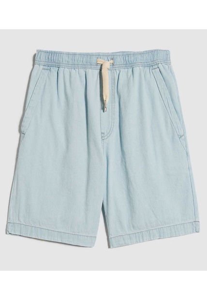 Bermuda Para Hombre  Color Azul Claro Marca Ostu #60100400