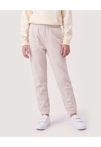 Jogger Básico Para Niña  Infantil Niña Beige Ostu Ostu
