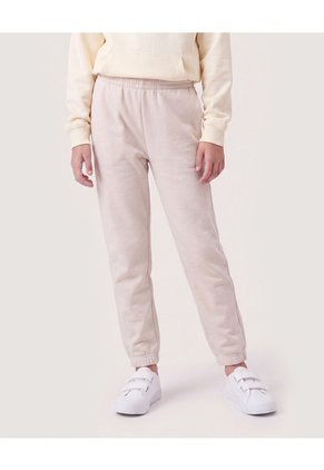 Jogger Básico Para Niña Infantil Niña Beige Ostu