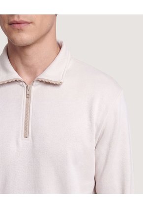 Buzo Half Zip Para Hombre Camel Ostu