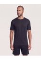 Camiseta Fitted Sport Sec  Para Hombre Negro Ostu de Ostu