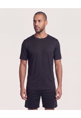 Camiseta Fitted Sport Sec  Para Hombre Negro Ostu Ostu