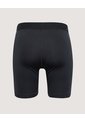Boxer Largo Unicolor  Para Hombre Negro Ostu de Ostu