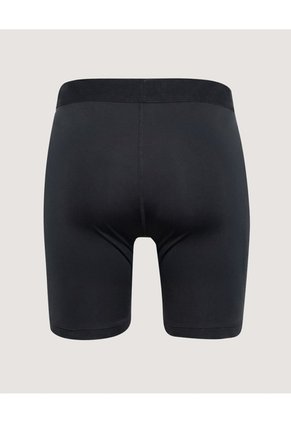 Boxer Largo Unicolor Para Hombre Negro Ostu