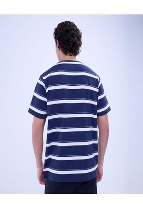 Camiseta Para Hombre Manga Corta Color Azul  Marca Ostu #60091402