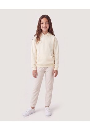 Jogger Básico Para Niña Infantil Niña Beige Ostu