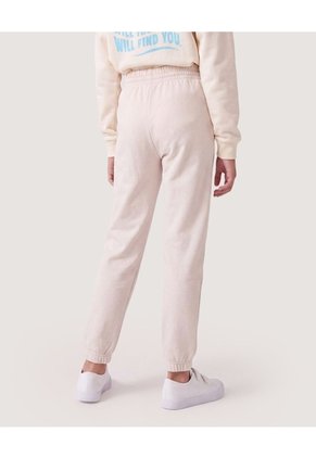 Jogger Básico Para Niña Infantil Niña Beige Ostu