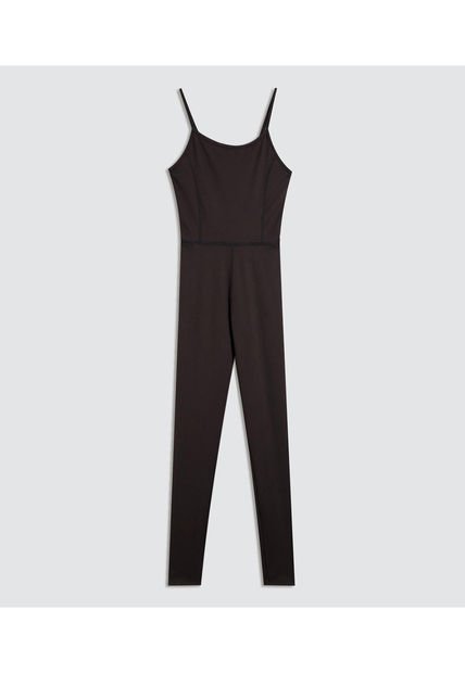 Enterizo Para Mujer Manga Sisa Color Negro Marca Ostu #40320096