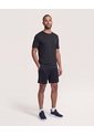 Camiseta Fitted Sport Sec  Para Hombre Negro Ostu de Ostu