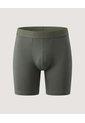 Boxer Largo Unicolor  Para Hombre Verde Ostu de Ostu