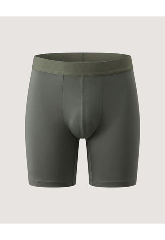 Boxer Largo Unicolor  Para Hombre Verde Ostu Ostu