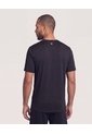 Camiseta Fitted Sport Sec  Para Hombre Negro Ostu de Ostu