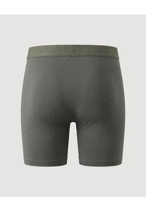 Boxer Largo Unicolor Para Hombre Verde Ostu