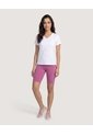 Camiseta Essential Escote V  Para Mujer Blanco Ostu de Ostu