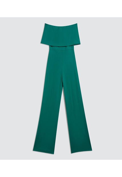 Enterizo Para Mujer Manga Sisa Color Verde  Marca Ostu #40320122