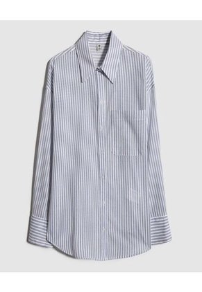 Camisa Para Mujer Manga Larga Color Azul Marca Ostu #40010237