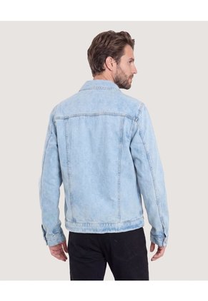 Chaqueta Denim Para Hombre Azul Ostu
