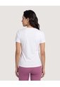 Camiseta Essential Escote V  Para Mujer Blanco Ostu de Ostu