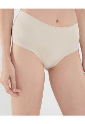 Panty Para Mujer Seamless Hipster Color Beige Marca Ostu #40800075