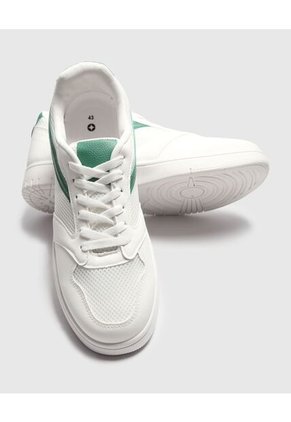 Tenis Para Hombre Casual Color Blanco Marca Ostu #60720123