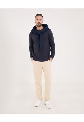 Buzo Para Hombre Cuello Redondo Color Azul  Marca Ostu #60060330