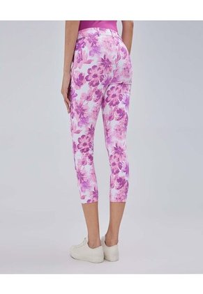 Pantalon Para Mujer Capri Color Fucsia Marca Ostu #40070636