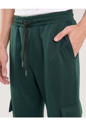 Jogger Cargo Para Hombre Verde Ostu