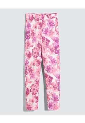 Pantalon Para Mujer Capri Color Fucsia Marca Ostu #40070636