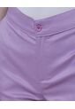 Bermuda Para Mujer  Color Lila Pastel Marca Ostu #40100070 de Ostu