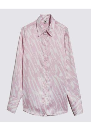 Camisa Para Mujer Manga Larga Color Rosado  Marca Ostu #40010225