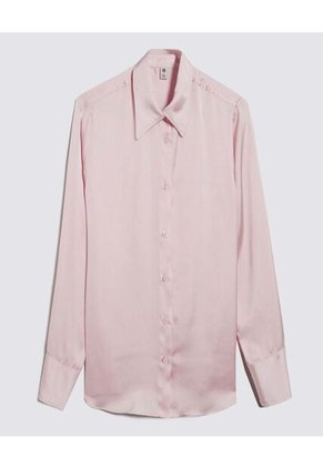 Camisa Para Mujer Manga Larga Color Rosa Marca Ostu #40010224