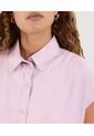 Camisa Para Mujer Manga Corta Color Rosado Marca Ostu #40010305 de Ostu
