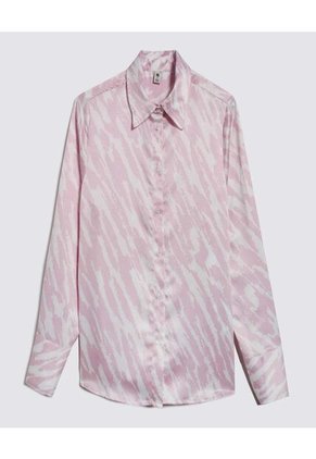 Camisa Para Mujer Manga Larga Color Rosado  Marca Ostu #40010225